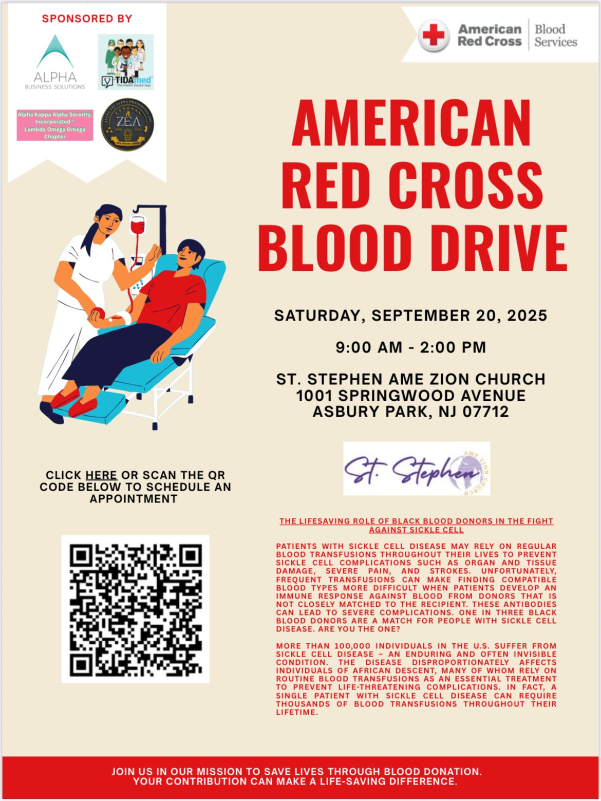You are currently viewing American Red Cross Blood Drive @ St. Stephen