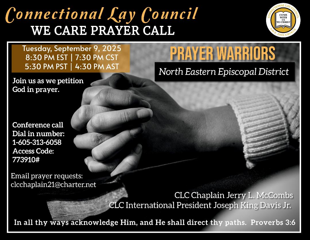 You are currently viewing Connectional Lay Council